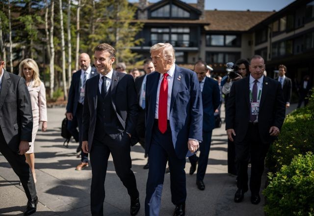 Imagem da noticia Trump deixa cúpula do G7 mais cedo após escalada de conflito entre Israel e Irã