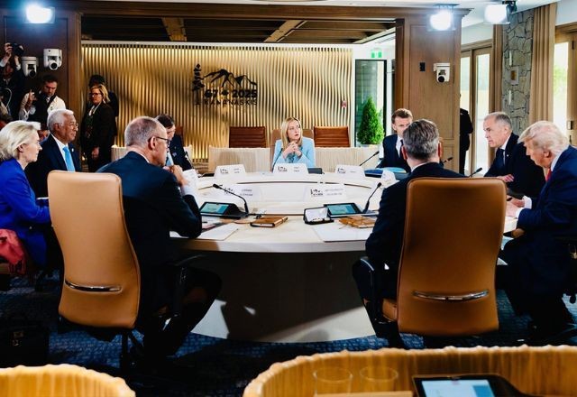 Imagem da noticia Líderes do G7 dizem que Irã é "fonte de instabilidade" e pedem "desescalada" no Oriente Médio