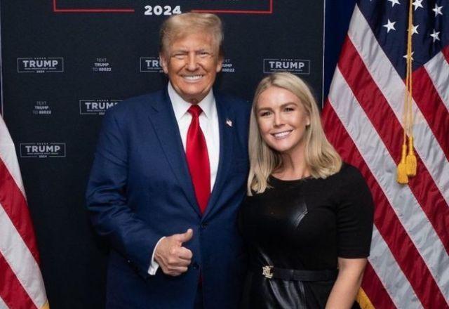 Trump indica Karoline Leavitt como secretária de imprensa na Casa Branca Trump indica Karoline Leavitt como secretária de imprensa na Casa Branca