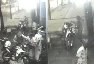 Flagra: homem furta celular e chave da motocicleta de PM em BH Flagra: homem furta celular e chave da motocicleta de PM em BH