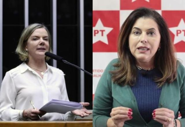 Imagem da noticia Gleisi defende tesoureira do PT indicada por Lula para a Itaipu