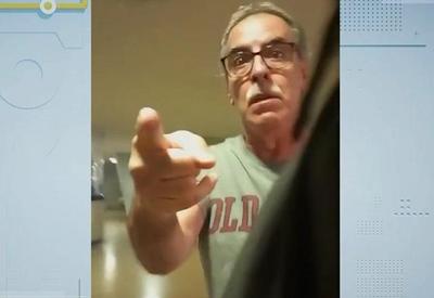 Morador ameaça entregador e mente que é juiz e policial Morador ameaça entregador e mente que é juiz e policial