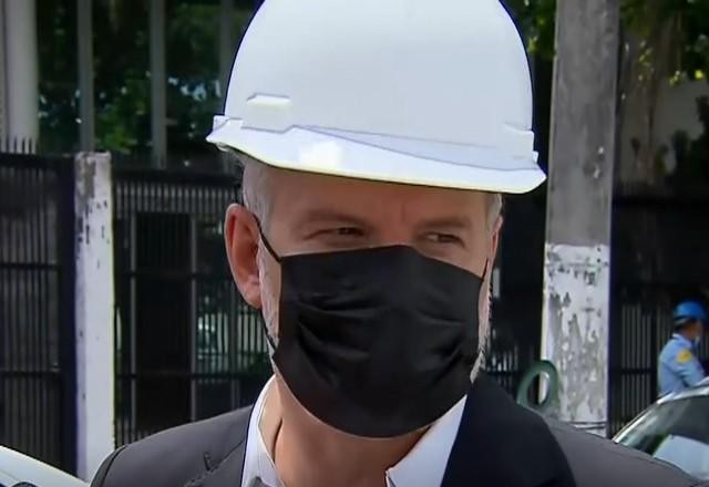 Imagem da noticia Metrô SP: secretário diz que vazamento de esgoto causou cratera em obra