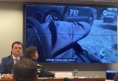 Comissão de Direitos Humanos exibe vídeo do SBT News de operação da PRF no Rio Comissão de Direitos Humanos exibe vídeo do SBT News de operação da PRF no Rio