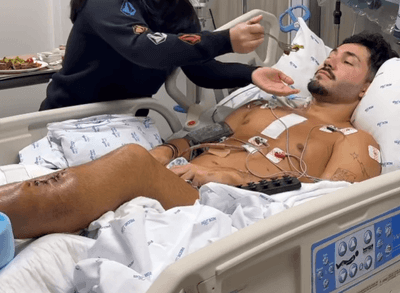 Vittor Fernando após ataque a tiros: "Bala estilhaçou e foi parar dentro do coração" Vittor Fernando após ataque a tiros: "Bala estilhaçou e foi parar dentro do coração"