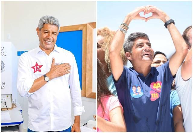 BA: Jerônimo Rodrigues e ACM Neto disputarão 2º turno BA: Jerônimo Rodrigues e ACM Neto disputarão 2º turno