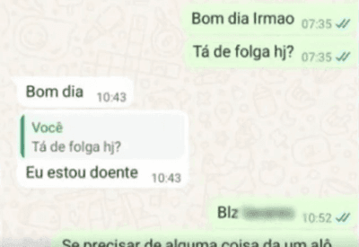 SP: Jovem que matou família fingiu ser pai em mensagem para colega  SP: Jovem que matou família fingiu ser pai em mensagem para colega