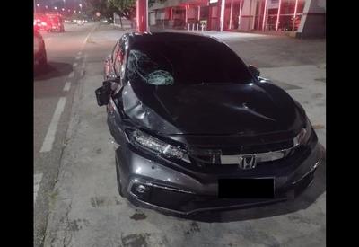 Lateral do Flamengo atropela e mata ciclista em acidente no Rio Lateral do Flamengo atropela e mata ciclista em acidente no Rio