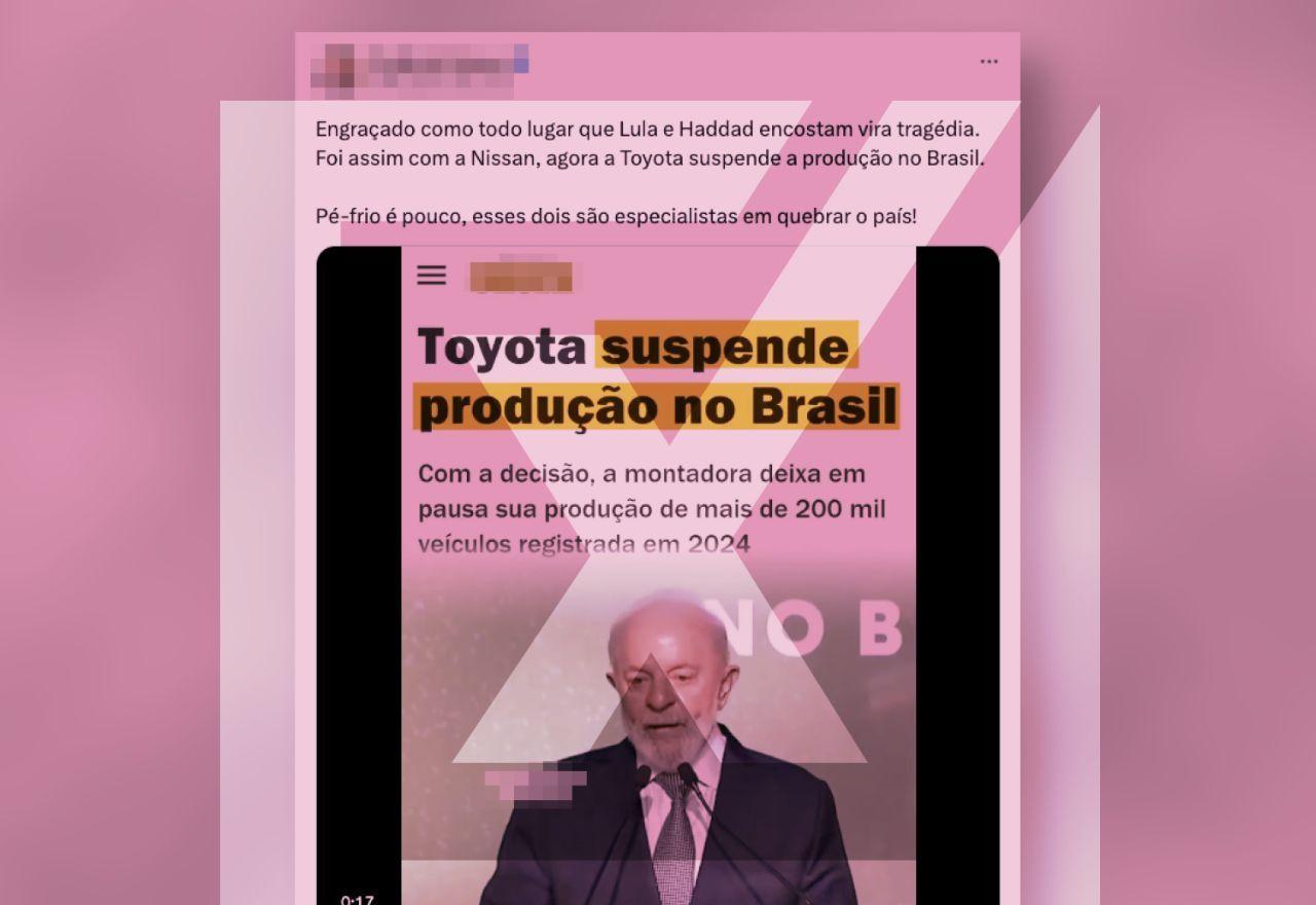 Toyota suspendeu atividades devido a temporal e não por suposta crise Toyota suspendeu atividades devido a temporal e não por suposta crise
