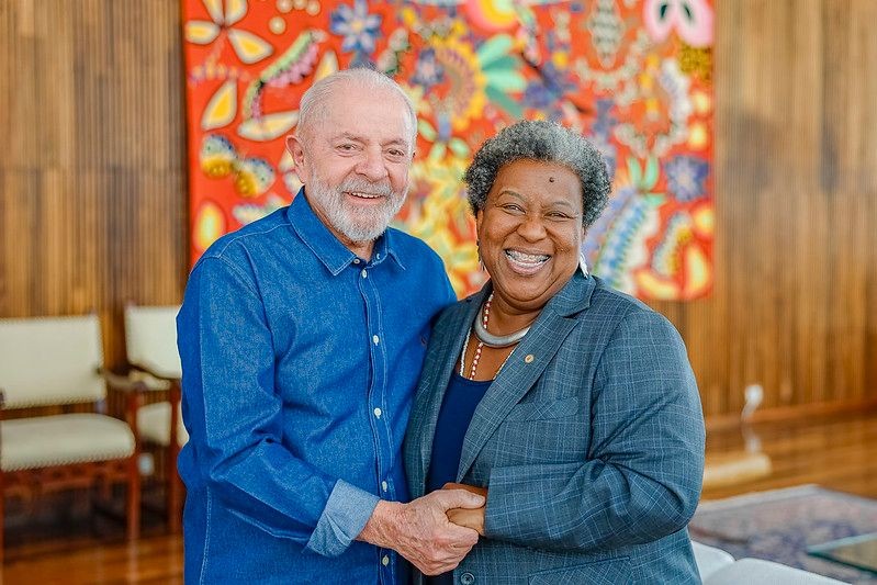 Imagem da noticia SBT News na TV: Lula escolhe Macaé Evaristo como ministra dos Direitos Humanos