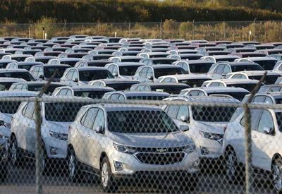 Vendas de carros na Europa caem 14% no primeiro semestre Vendas de carros na Europa caem 14% no primeiro semestre