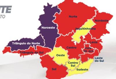 60 cidades mineiras terão toque de recolher a partir desta 5ª  60 cidades mineiras terão toque de recolher a partir desta 5ª
