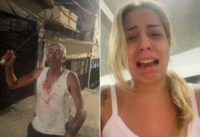 Imagem da noticia Influenciadora denuncia pai após ser agredida com facão e espeto