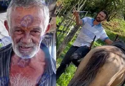 Idoso é morto por caseiro após cortar cerca e animais escaparem Idoso é morto por caseiro após cortar cerca e animais escaparem