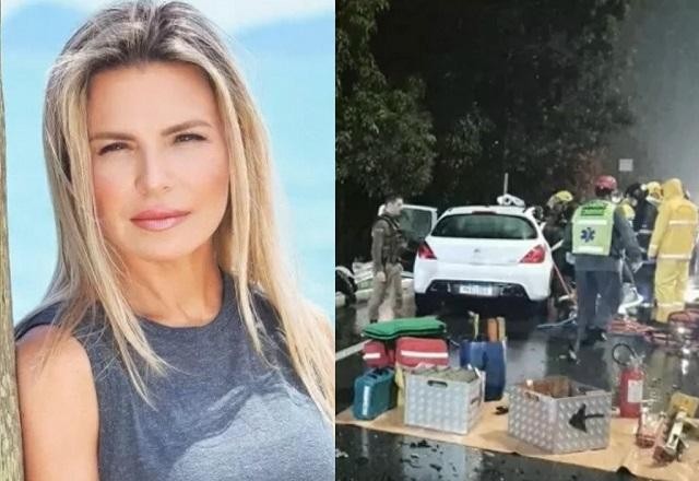 Imagem da noticia Ex-apresentadora de TV e filho morrem em acidente de trânsito