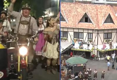 SC: após dois anos de espera, Oktoberfest volta a Blumenau SC: após dois anos de espera, Oktoberfest volta a Blumenau