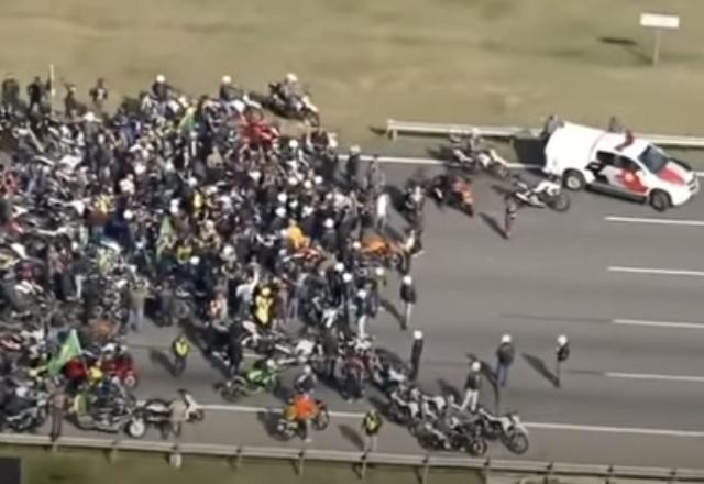 Imagem da noticia "Motociata" de Bolsonaro custou mais de R$ 1,2 mi aos cofres públicos