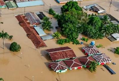 Rio Acre volta a subir; 19 cidades do Estado estão em situação de emergência  Rio Acre volta a subir; 19 cidades do Estado estão em situação de emergência