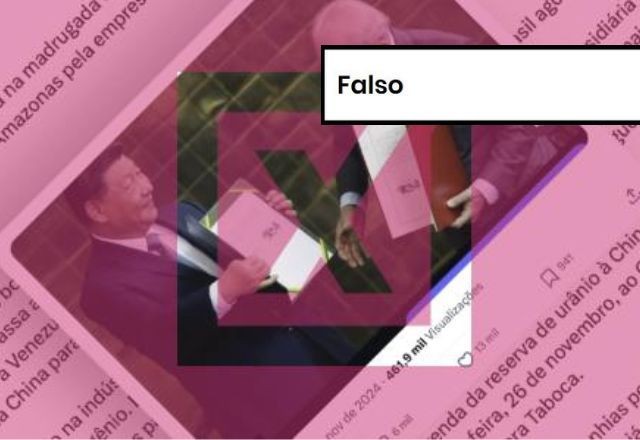 Imagem da noticia FALSO: Não é verdade que o governo federal tenha vendido a maior reserva de urânio do Brasil para a China