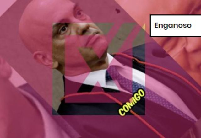 Imagem da noticia ENGANOSO: Não há evidência de ligação entre Alexandre de Moraes e morte de Teori Zavascki