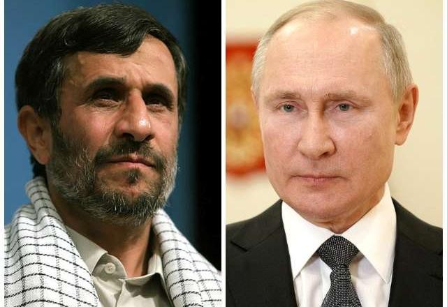 Imagem da noticia Ahmadinejad diz a Putin: "Pare essa guerra satânica ou terá remorso"