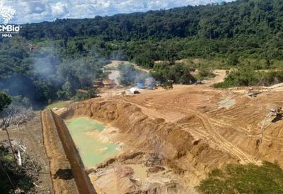 Garimpo ilegal devasta área de 118 hectares na região norte Garimpo ilegal devasta área de 118 hectares na região norte