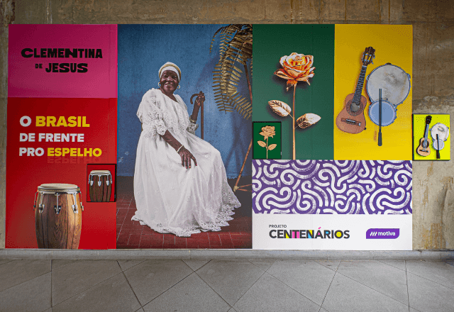 Imagem da noticia Exposição interativa celebra a trajetória da sambista Clementina de Jesus na Estação Vila Sônia (SP)