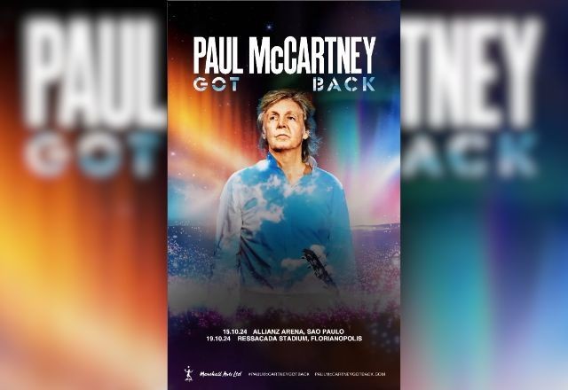 Imagem da noticia Paul McCartney anuncia dois shows no Brasil; saiba onde e quando comprar