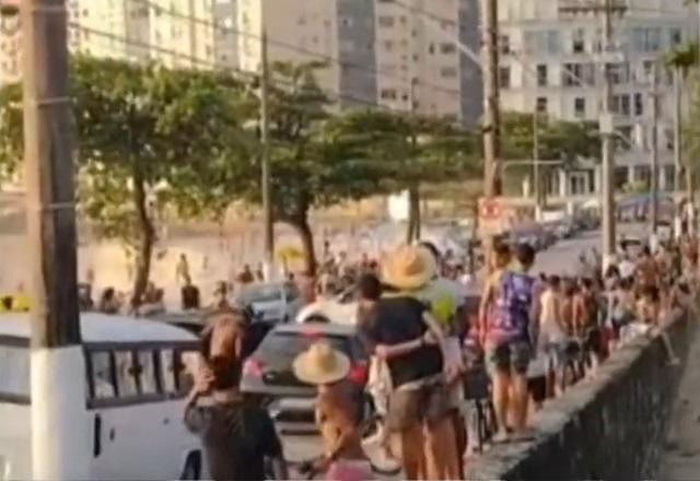 Imagem da noticia Após arrastão, prefeito de São Vicente (SP) pede aumento de efetivo policial