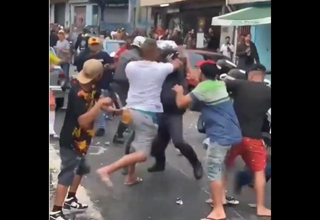 Imagem da noticia Policiais Militares são agredidos durante patrulhamento em SP