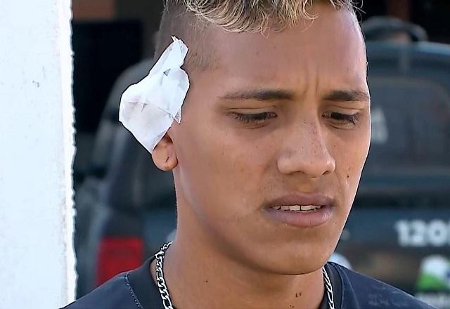 Imagem da noticia Coletor de lixo tem orelha cortada após ser agredido a pauladas por morador