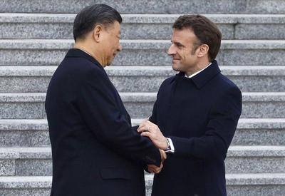 "Sei que posso contar com a China para trazer Rússia à razão", diz Macron "Sei que posso contar com a China para trazer Rússia à razão", diz Macron