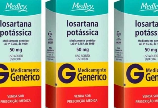 Imagem da noticia Losartana da Medley é retirada do mercado; cliente pode ser reembolsado
