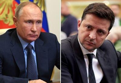 Encontro de Putin e Zelenksy deve depender de próximas negociações Encontro de Putin e Zelenksy deve depender de próximas negociações