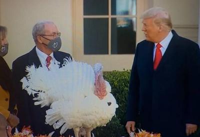 Trump ignora nomes de equipe de Biden em evento do peru na Casa Branca Trump ignora nomes de equipe de Biden em evento do peru na Casa Branca