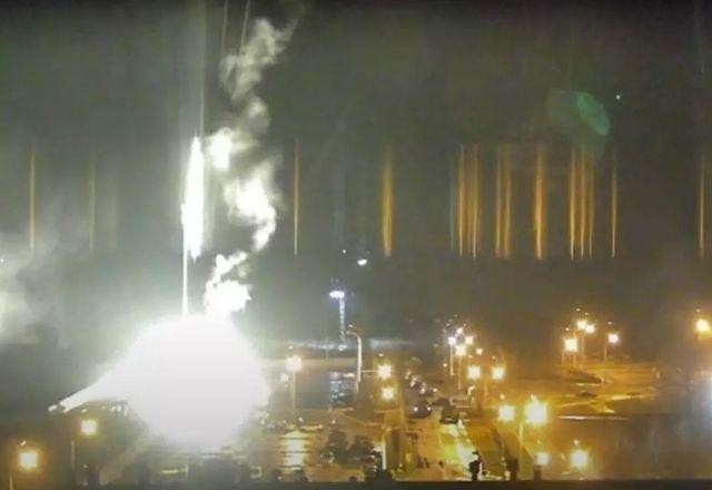 Imagem da noticia Incêndio não causou danos em reatores da usina nuclear de Zaporizhzhia