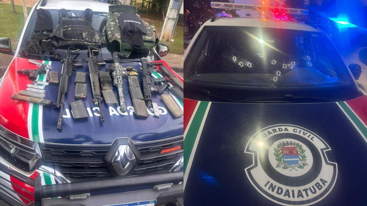 Perseguição termina com 3 presos e arsenal apreendido em SP Perseguição termina com 3 presos e arsenal apreendido em SP