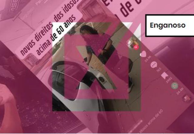 Imagem da noticia ENGANOSO: Vídeo engana ao dizer que todos com mais de 60 anos têm isenção de Imposto de Renda e IPTU e desconto em contas