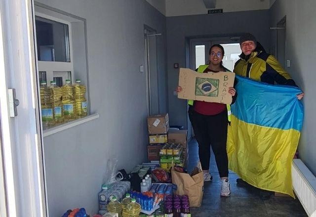 Imagem da noticia Sem previsão de cessar-fogo, voluntários levam esperança a refugiados