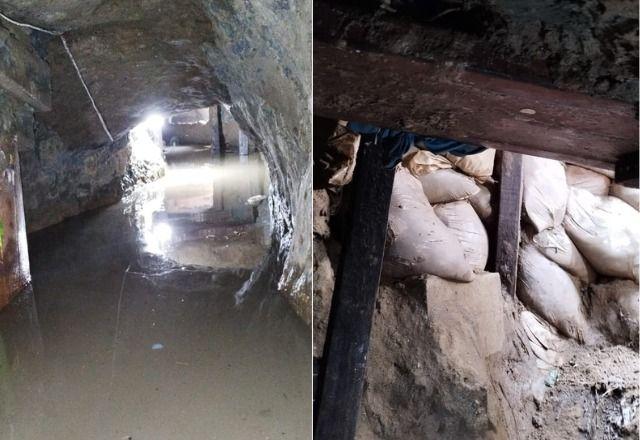 Presos cavam túnel para tentar fugir de presídio em Bangu, no Rio Presos cavam túnel para tentar fugir de presídio em Bangu, no Rio