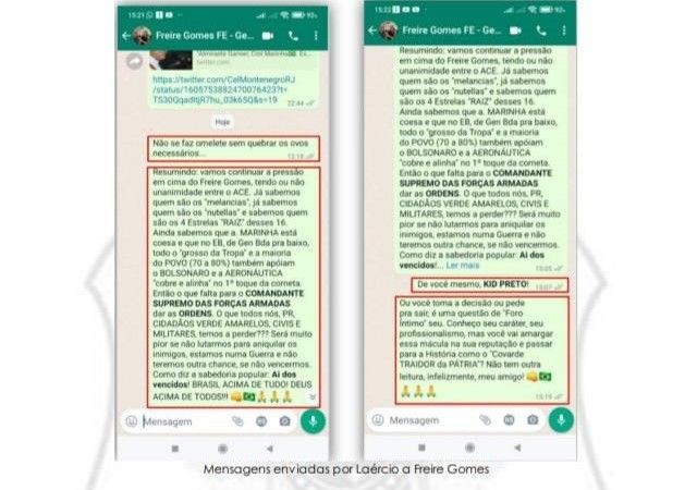 Imagem da noticia Golpe de Bolsonaro não vingou por falta de apoio do comando das Forças Armadas, diz PF