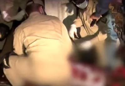 Jovem embriagado e drogado mata padrasto com golpes de facão Jovem embriagado e drogado mata padrasto com golpes de facão