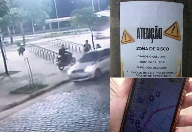 Estudantes de faculdades viram alvos de criminosos em SP: "Vem pra se matar de estudar e acaba roubado" Estudantes de faculdades viram alvos de criminosos em SP: "Vem pra se matar de estudar e acaba roubado"