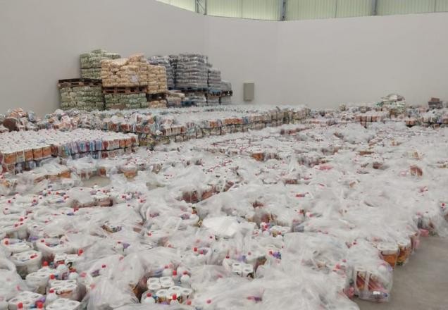 Imagem da noticia PF apreende 10 mil cestas básicas que seriam trocadas por votos em Roraima