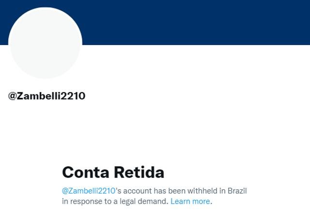 Imagem da noticia Carla Zambelli tem contas suspensas em redes sociais após decisão judicial