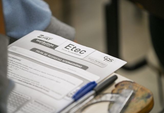Imagem da noticia Começam as inscrições para o Vestibulinho das Etecs
