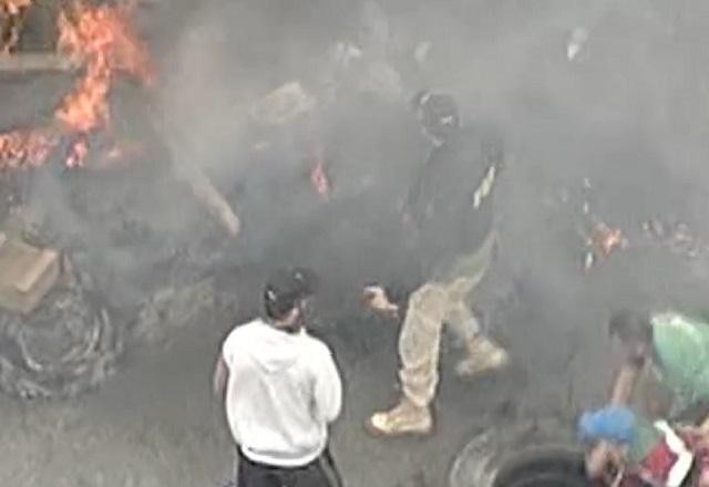 Imagem da noticia Confusão entre policiais e manifestantes na rodovia Regis Bittencourt