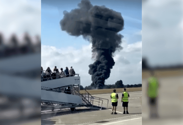 Imagem da noticia Avião de pequeno porte cai em Londres e mata quatro pessoas