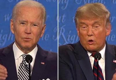 Debate virtual é "perda de tempo", diz Trump Debate virtual é "perda de tempo", diz Trump