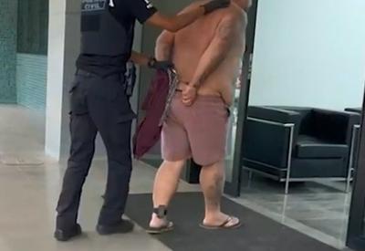 Preso com tornozeleira é suspeito de golpe que causou prejuízo de R$ 14 milhões em rede varejista Preso com tornozeleira é suspeito de golpe que causou prejuízo de R$ 14 milhões em rede varejista